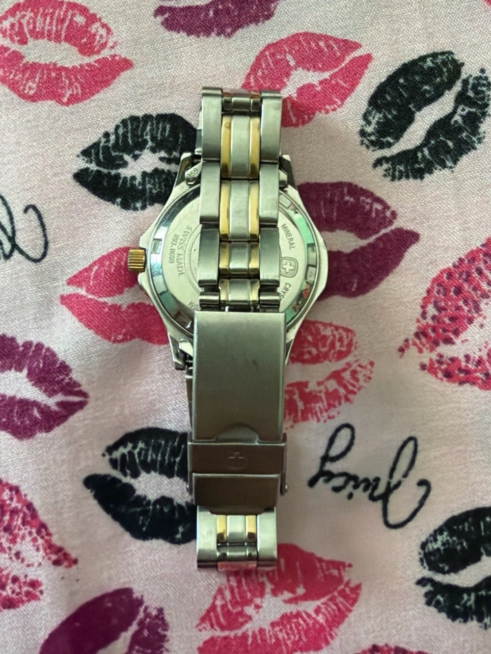 Wenger Swiss Made Stainless Steel Two-Tone Watch - Picture 3 of 4